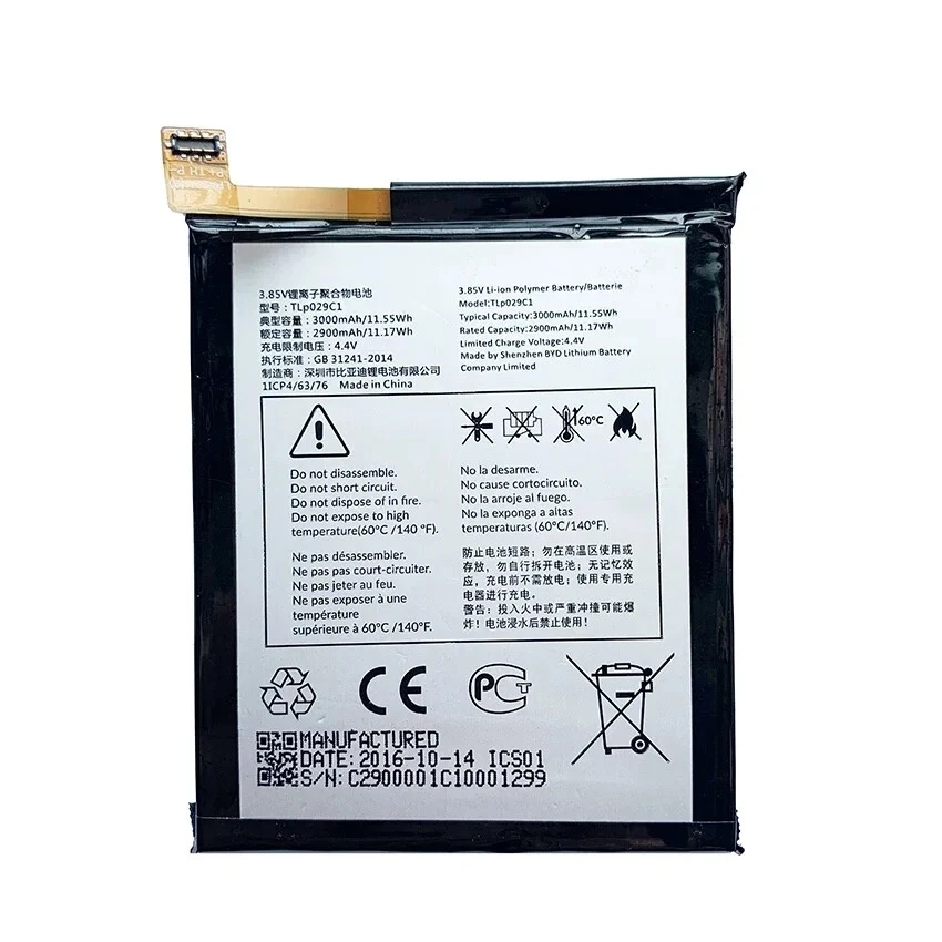 Brand new battery TLp029C1/TLP029C7 For Alcatel One Touch Idol 3C Alcatel 3V - Image 4 of 4