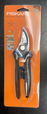 New Sealed Fiskars Floral Pruner w/Stem Stripper (Model 9926)