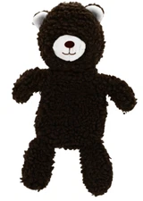 Greenbrier Kennel Club Stuffingless Bear Dog Toy 12 x 7.5 x .25 in. ~ Brown