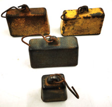 ANCIENS POIDS DE LESTAGE DE MACHINE A TRICOTER