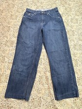 Riders By Lee Capris Womens Jeans Designer Blue Sz 8 M Ladies Casual Pants Short