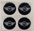 <!--F#f_0-->4 pcs Silicone Sticker for Wheel Center Hub Cap MINI COOPER, Dome Emblem Logo<!--F/-->