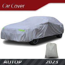 Waterproof Full Car Suv Cover Protection Outdoor Uv Snow Dust Rain Resistant