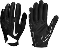 Nike Adult Vapor Jet 7.0 Football Gloves Black-White Size SMALL