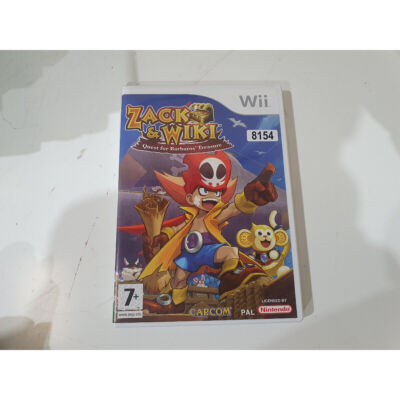 Zack & Wiki: Quest for Barbaros' Treasure (Nintendo Wii, 2007) Videospiel CIB