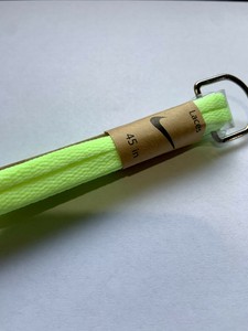 nike neon laces