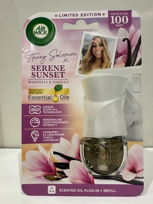 AIRWICK STACEY SOLOMON SERENE SUNSET LTD EDITION DUFTÖL PLUG-IN + REFILL