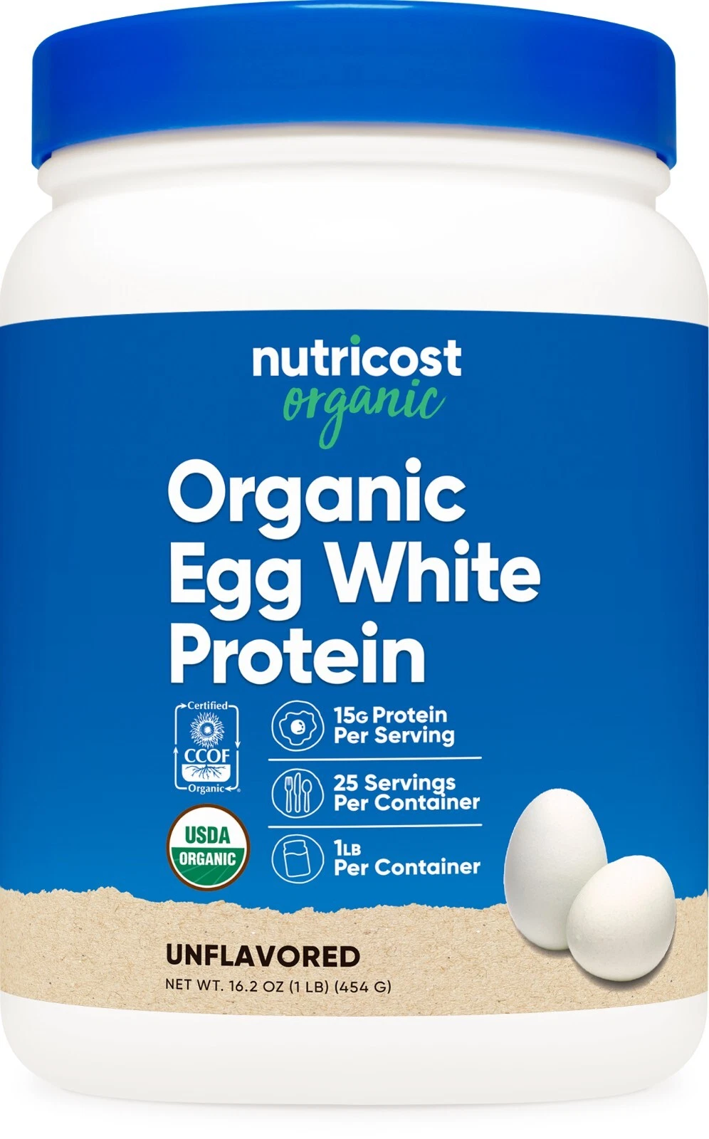 NC egg white protein Bottle