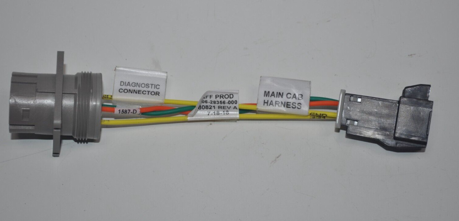 NEW FREIGHTLINER 6x6 DD Cab To Diagnostic Wire Harness ROSENBAUER RIV A06-28356