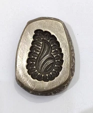Vintage Bronze Jewelry Die Mold/Mould India Hand Engraved For Jewellery Making