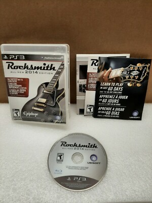 Rocksmith -- 2014 Edition (Sony PlayStation 3, 2013)