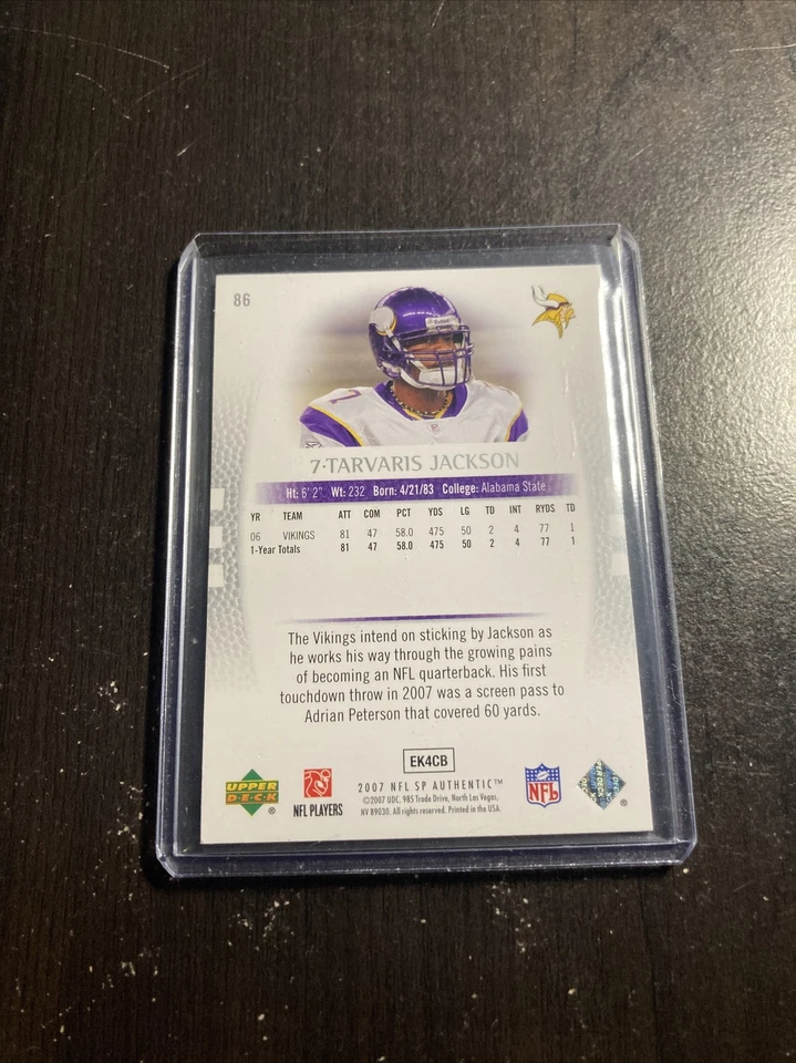 Tedy Bruschi SP AUTHENTIC CARD NFL 2007 T13-146 - Image 2 of 2