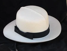 Genuine Panama Hat from Montecristi "Óptimo" fino fino,  Men Women Straw Fedora