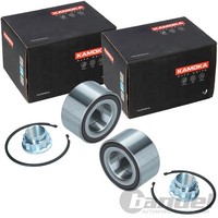 2X Kamoka RADLAGER-SATZ Vorne Passend FÜR Daihatsu Charade Toyota IQ Urban