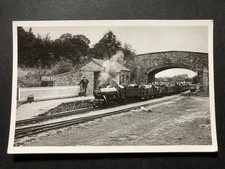 Irton Road Station Ravenglass Eskdale Railway Cumberland Real Photo Postcard D25