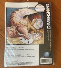 Dimensions Cross Stitch Kit #7219 SHELL COLLA...