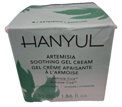 Hanyul Artemisia Soothing Gel Cream Moisturizer 1.86 oz, NIB, Exp. 10/2027