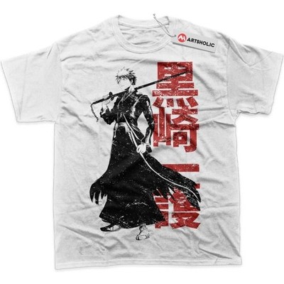Ichigo Kurosaki Bleach Tee Unisex Short Sleeve Shirt S-5XL