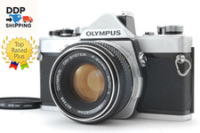 LEGGI [NEAR MINT-] OLYMPUS OM-1 SLR Film Nero Obiettivo F.Zuiko Auto-S 50mm...