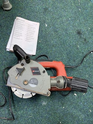Einhell 4350730 TC-MA 1300 Mauernutfräse mit Staubabsaugung | 1320 W, 9000 U/min 