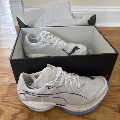 Puma Deviate Nitro Elite 4 PUMA White Chambray Blue 312127-09 25.5~29cm new