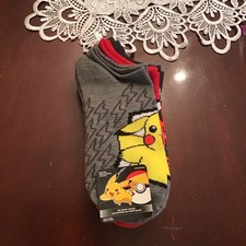 Pok mon No Show Socks 5 Pack