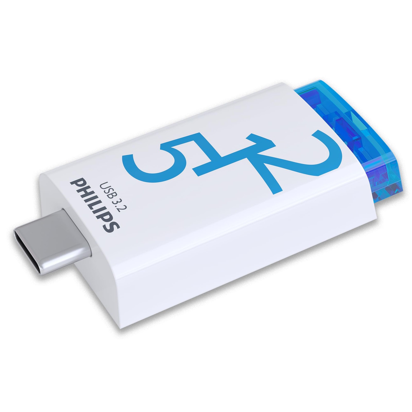 Philips Click Edition USB-C Stick 512 GB Bianco Blu USB 3.2 Gen 1