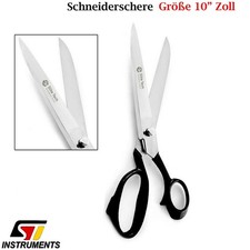 "Profi Stoffschere 10 Zoll Schneiderschere Textilschere 27 cm Rostfrei TOP Angeb