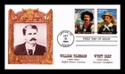 DR JIM STAMPS US COVER BILL TILGHMAN LEGENDS OF THE WEST FIRST DAY ISSUE COMBO