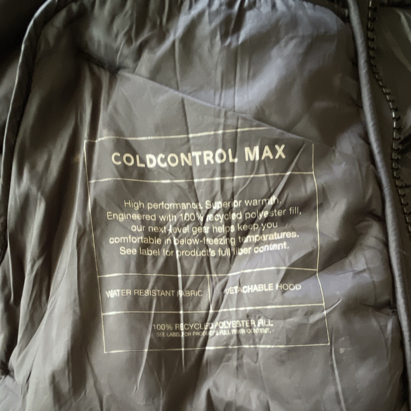 GAP ColdControl Max Water Resistant Detachable Ho… - image 11