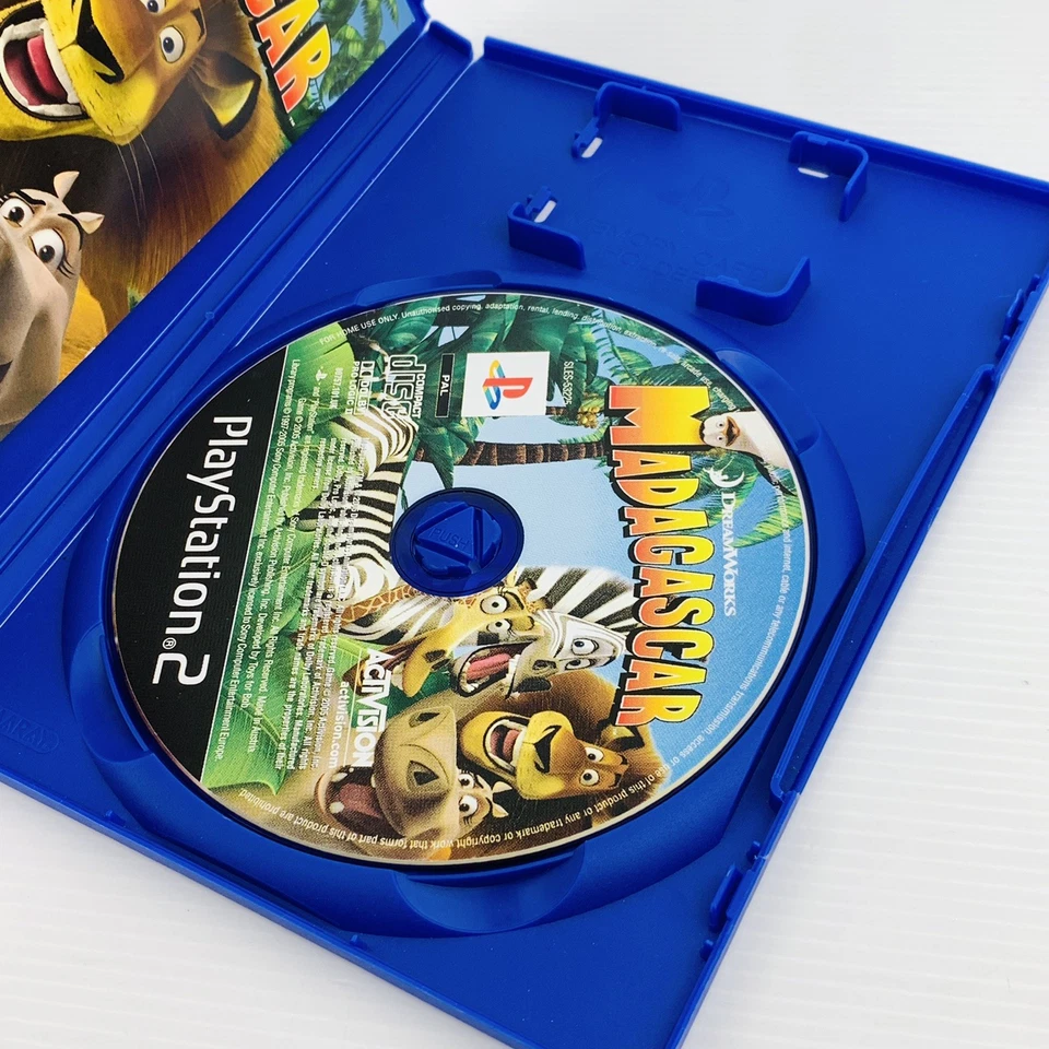 Madagascar PS2 Sony Playstation 2 Complete With Manual Tested & Working - image 4 of 4