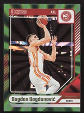 2024-25 Donruss Bogdan Bogdanovic Holo Green Laser #88 Card