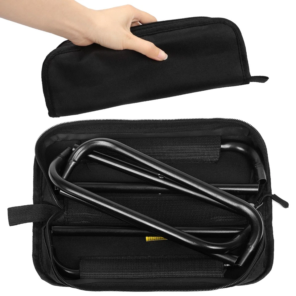 Klapphocker Campinghocker Tragbarer Faltbarer Hocker für Zuhause und Outdoor - Bild 2 von 4