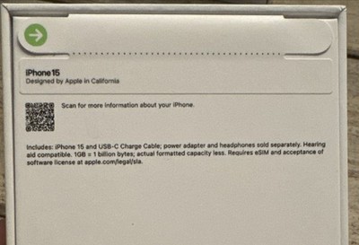 Apple iPhone 15 - 128 GB - Black (Unlocked) for sale online | eBay