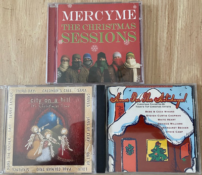 Various Christmas CD lot- Mercy Me - Jars Of Clay - Third Day - White Heart