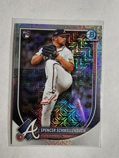 2025 Bowman Chrome - Spencer Schwellenbach #84 Mega Box Mojo Refractor (RC)