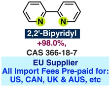 2,2'-Bipyridine (Bipy) Ligand for R&D  98% | EU Supplier | CAS 366-18-7