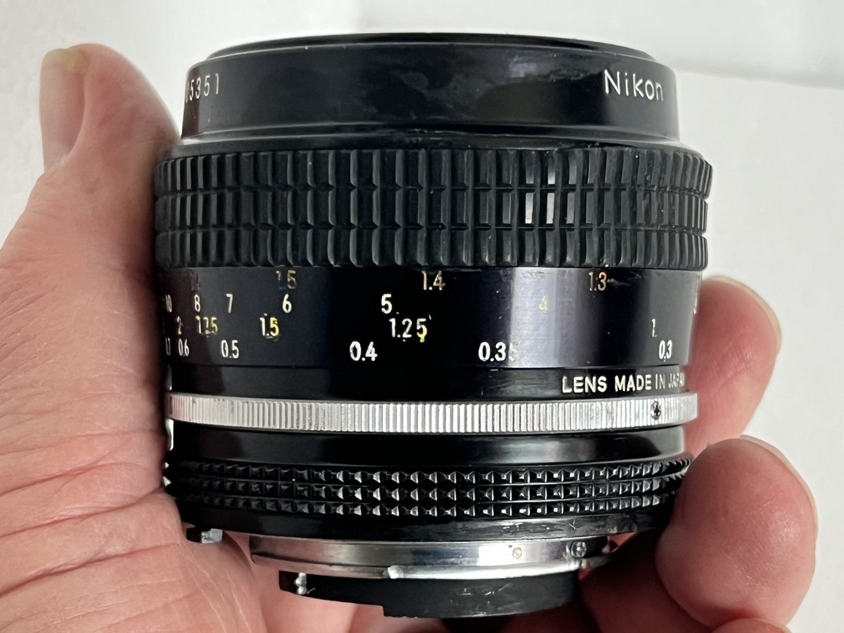 Professional Nikon Micro-Nikkor 55mm F3.5 MF AI Made in