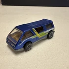 Vintage 1993 Hot wheels dream van XGW in blue