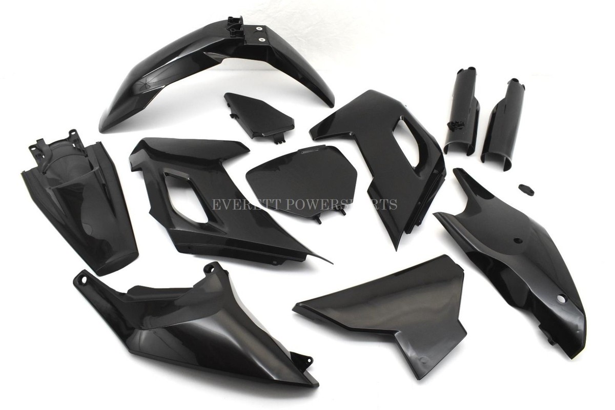 Husqvarna カウル フェンダーセット OEM Plastic Kit Black FC250-450 FX 350/450 TC125-300 TX 300 23-24