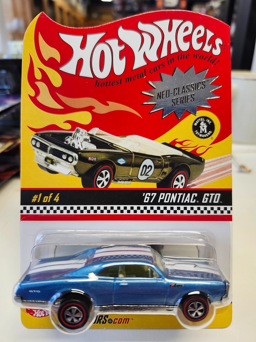 Hot Wheels Red Line Club Neo-Classics Series #1/4 '67 Pontiac GTO