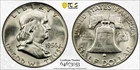 1956 Franklin Silver Half Dollar MS64FBL PCGS Gold Shield 86671.64/64673053