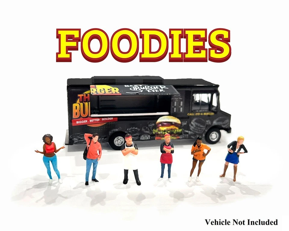 Figuras American Diorama - Foodies - MiJo Exclusives 64531 1/64 Foto 2 de 2