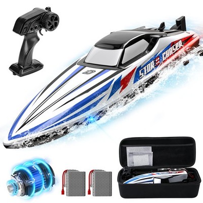 DEERC Brushless 35+KPH RC Boat  Hobby Grade Remote Control Racing Boat for Adult