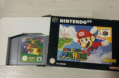 Nintendo 64 Super Mario 64 (Originalverpackung) + Anleitung
