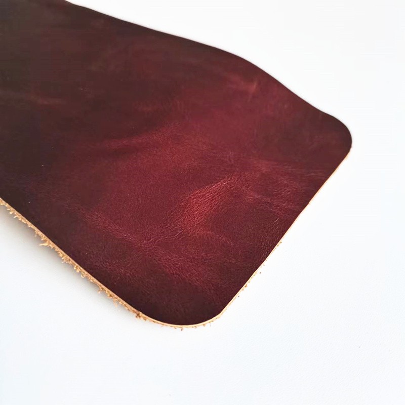20x30cm Cowhide Leather Fabric DIY Sofa Cushion Bag Material Fabric Craft 1.1mm