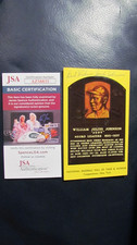 Judy Johnson signed HOF Postcard JSA Certified 2