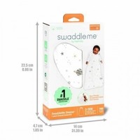 SwaddleMe by Ingenuity 1.0 Tog Sleeping Bag Flock Together 3–18 Months