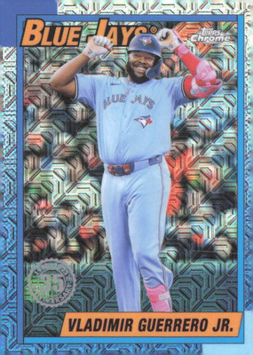 2025 Topps Series 1 Vladimir Guerrero Jr. #T90C-30 1990 Chrome MoJo