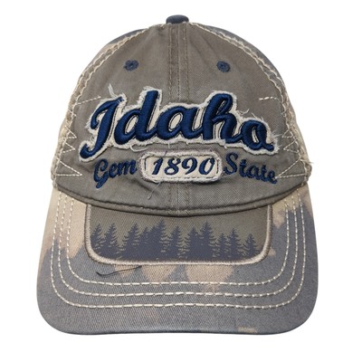 Idaho Gem State Strapback Hat Multicolor One Size Adjustable Outdoor